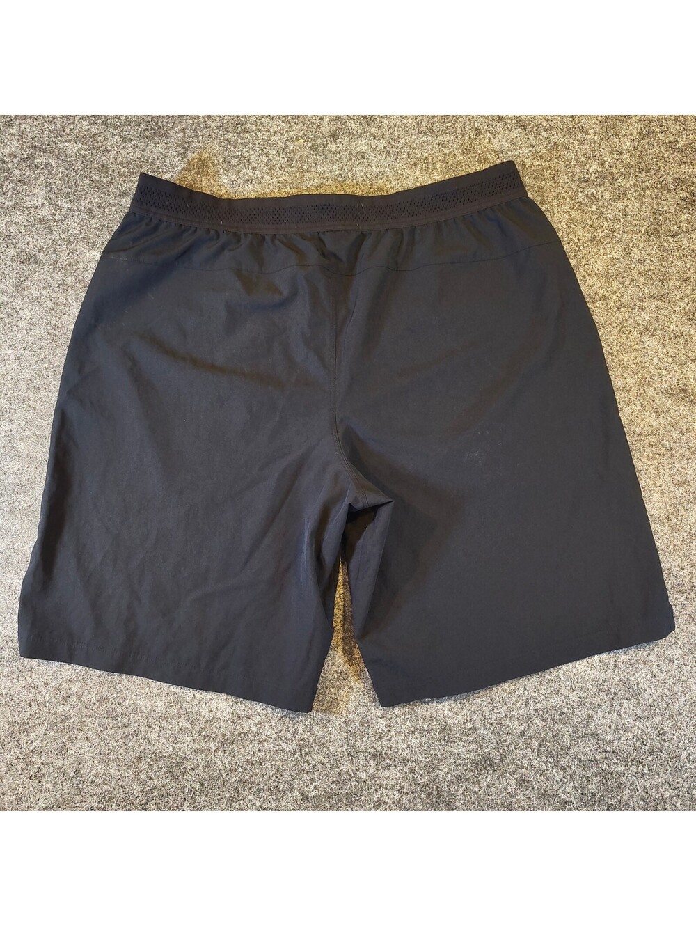 Fabletics Mens Athletic Shorts Black Size Large L Performance Gym